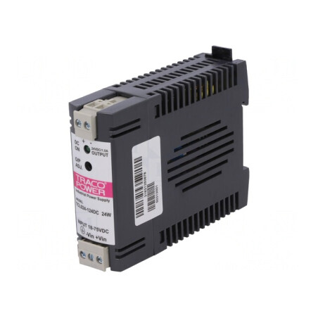 Convertor DC/DC 24W 18-75V la 24V 1A TCL-DC | Electronic-mag.ro | Componente Electronice