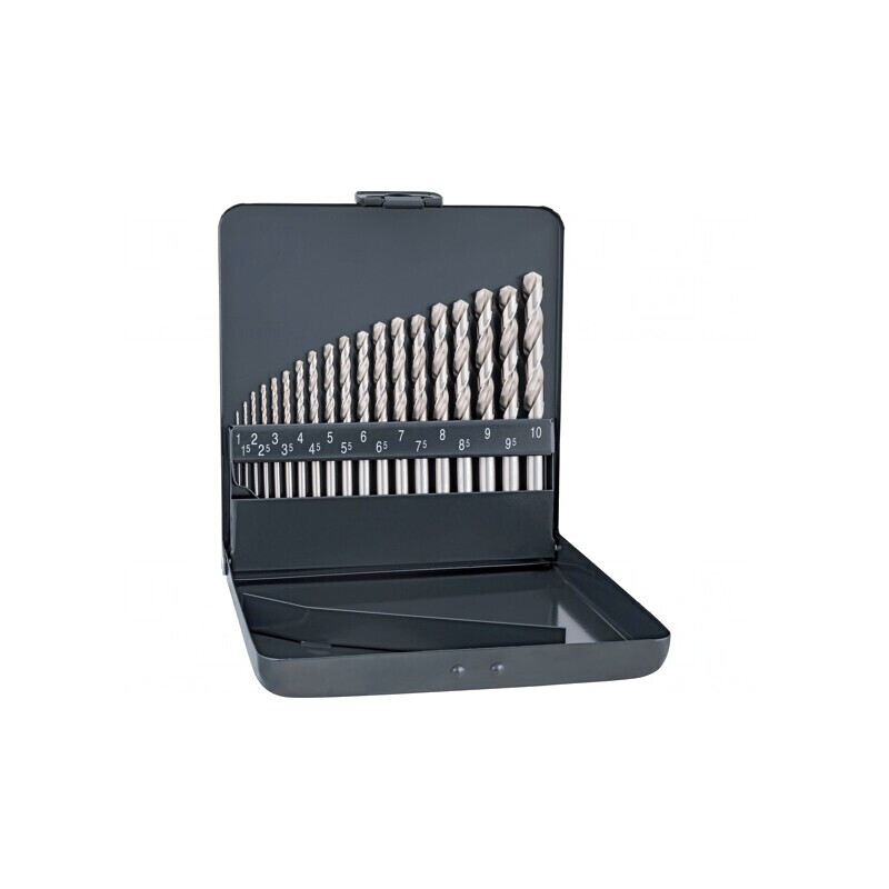 Set burghie metal oțel cobalt HSS-E 19 buc. | Electronic-mag.ro | Componente Electronice Set burghie metal oțel cobalt HSS-E 19 buc. | Electronic-mag.ro | Componente Electronice