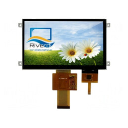 Ecran TFT 7" 800x480 LED 165.6x100.6x7.69mm | Electronic-mag.ro | Componente Electronice