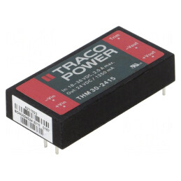 Convertor DC/DC 30W 18-36V la 24V 1250mA THM 30-2415 | Electronic-mag.ro | Componente Electronice