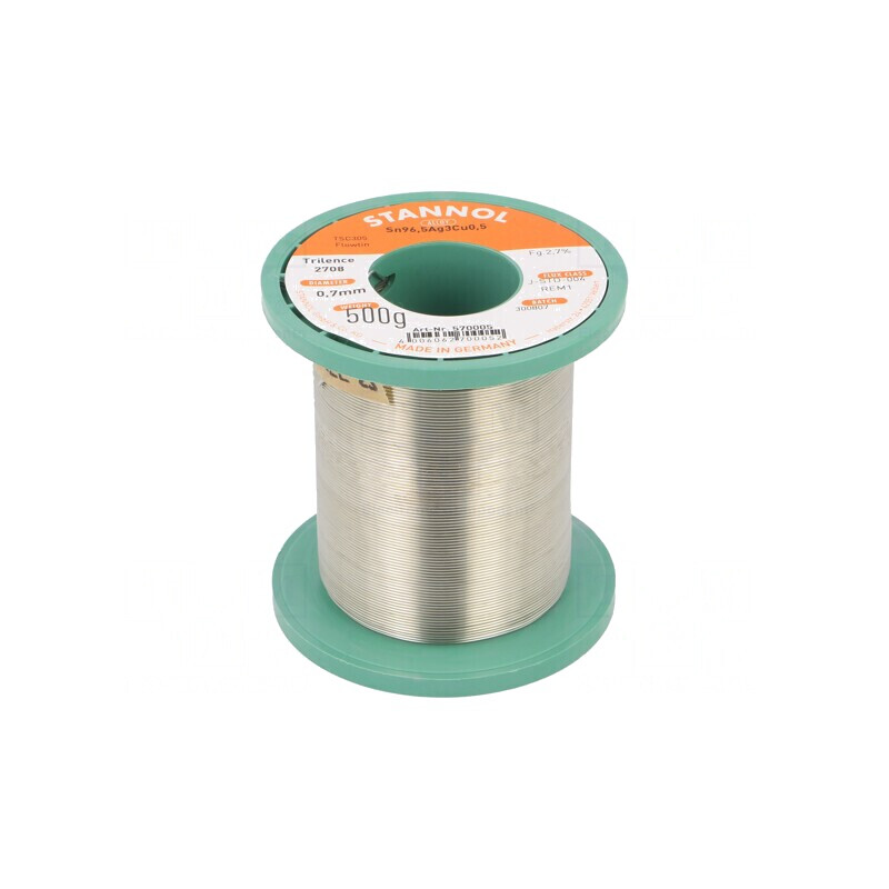 Sârmă de lipit fără plumb 0.7mm 500g | Electronic-mag.ro | Componente Electronice