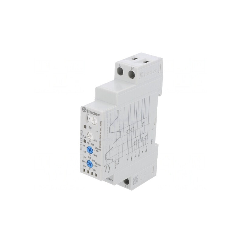Releu Monitorizare Tensiune 220-240VAC SPDT IP20 | Electronic-mag.ro | Componente Electronice