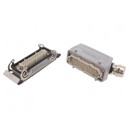 Set Conector HDC Tată-Mamă 24 Pini | Electronic-mag.ro | Componente Electronice