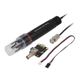 Senzor: pH | analogică | 5VDC | Kit: modul,cabluri | Gravity | Ch: 1 | SEN0169