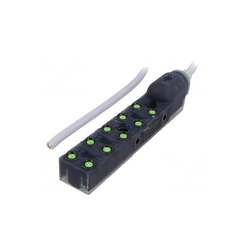 Cutie de conexiuni M8 3 PIN 5m 8A PUR PVC | Electronic-mag.ro | Componente Electronice