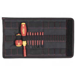 Kit Șurubelnițe Izolate 1kVAC slimVario 8 Bucăți Geantă | Electronic-mag.ro | Componente Electronice