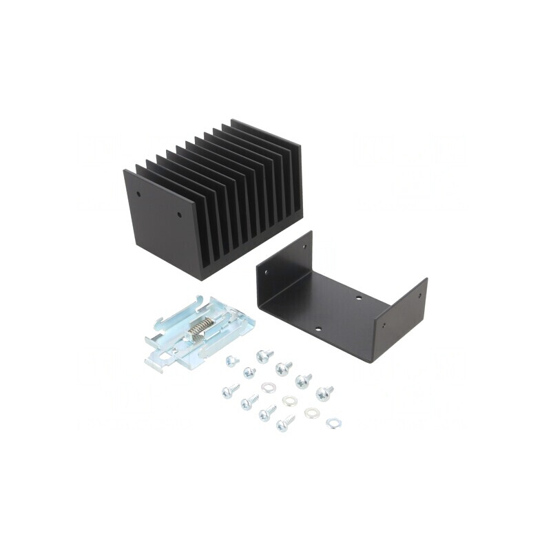 Radiator Aluminiu Extrudat 82x119x94mm | Electronic-mag.ro | Componente Electronice