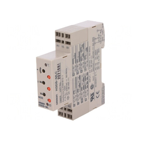 Timer Programabil 0,1s-120h SPDT 250VAC/5A 24-230VAC/DC | Electronic-mag.ro | Componente Electronice