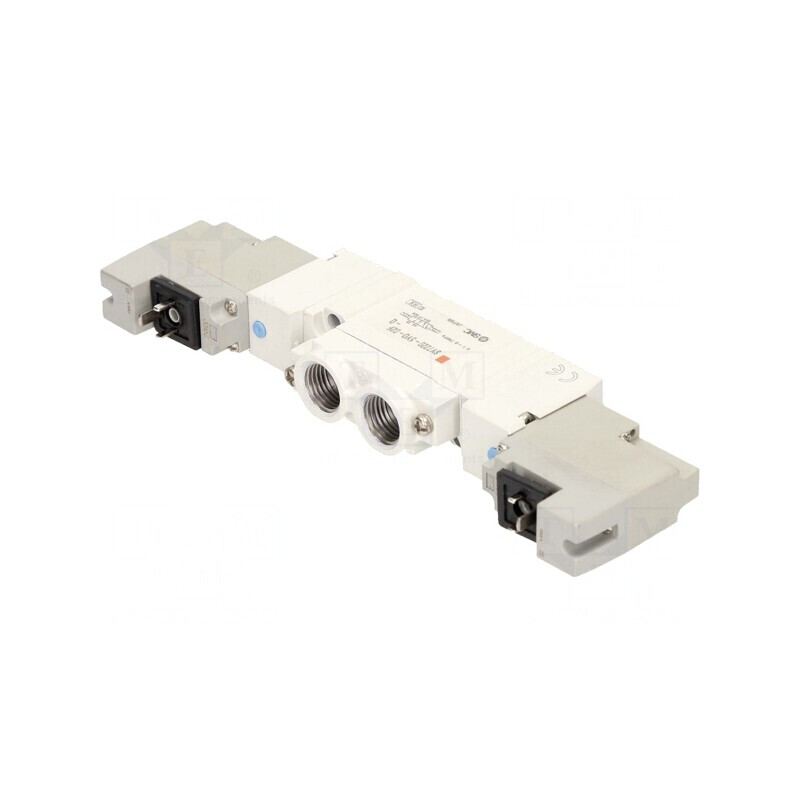 Ventil electromagnetic aluminiu IP65 1-7 bar 5/2 monostabil | Electronic-mag.ro | Componente Electronice