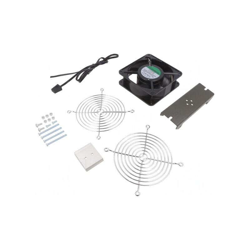 Ventilator AC Axial 230V 170m3/h 120x120x38mm | Electronic-mag.ro | Componente Electronice