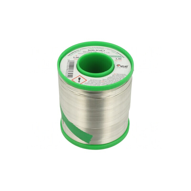 Sârmă de Lipit fără Plumb 1mm 1000g Bobină 227°C | Electronic-mag.ro | Componente Electronice Sârmă de Lipit fără Plumb 1mm 1000g Bobină 227°C | Electronic-mag.ro | Componente Electronice