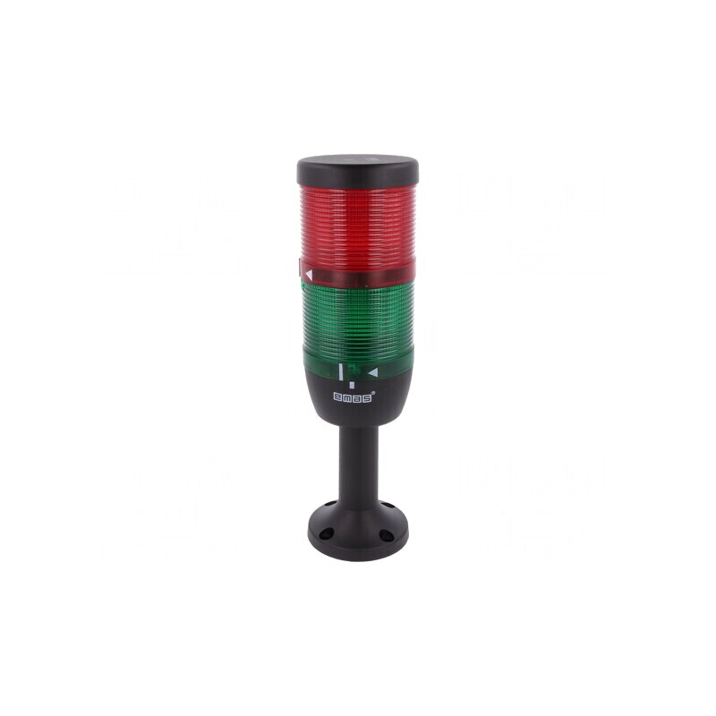 Coloană de semnalizare LED roșu/verde 220VDC | Electronic-mag.ro | Componente Electronice