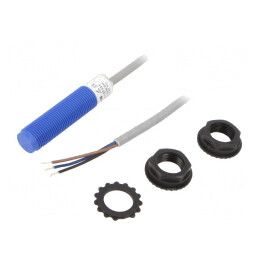 Senzor Inductiv PNP NO 0-2mm 10-30VDC M12 IP66 | Electronic-mag.ro | Componente Electronice