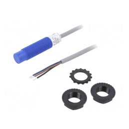 Senzor Inductiv PNP NO 0-4mm 10-30VDC M12 IP66 200mA | Electronic-mag.ro | Componente Electronice