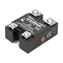 Releu Semiconductor 1-Fazat 25A 48-660VAC | Electronic-mag.ro | Componente Electronice