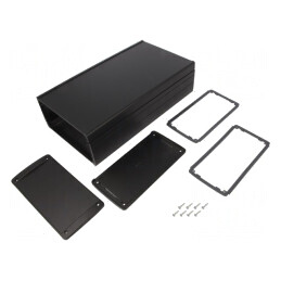 Carcasă Universală Aluminiu TEKAM 170x300x82mm | Electronic-mag.ro | Componente Electronice