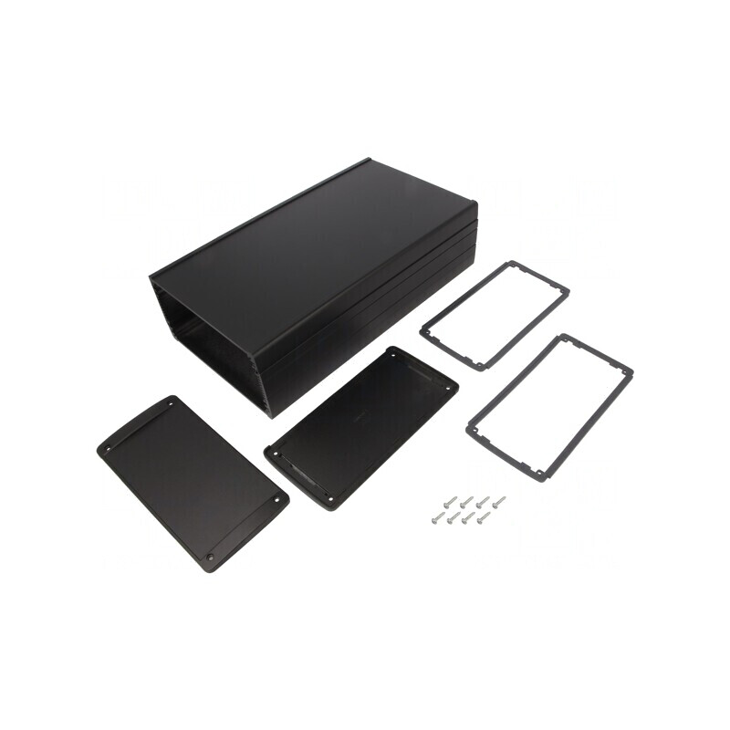 Carcasă Universală Aluminiu TEKAM 170x300x82mm | Electronic-mag.ro | Componente Electronice