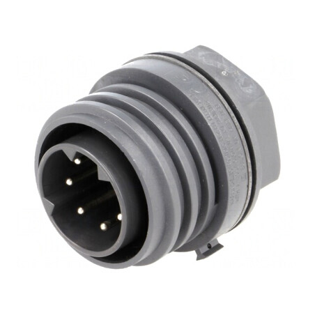Conector Circular 7 Pin Soclu Tată Alamă | Electronic-mag.ro | Componente Electronice