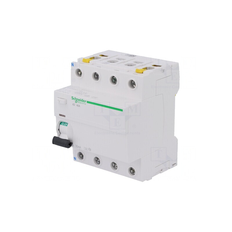 Întrerupător diferențial 40A 30mA 4 poli 400V | Electronic-mag.ro | Componente Electronice
