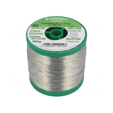 Sârmă de lipit fără plumb 500um 0,5kg 217°C | Electronic-mag.ro | Componente Electronice