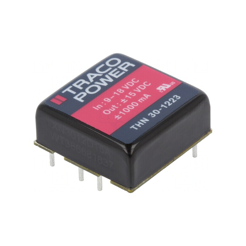 Convertor DC/DC 30W 9-18V la 15V/-15V | Electronic-mag.ro | Componente Electronice Convertor DC/DC 30W 9-18V la 15V/-15V | Electronic-mag.ro | Componente Electronice