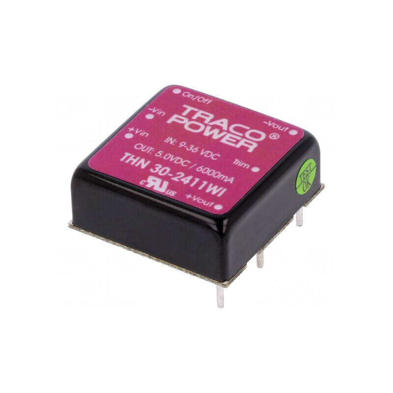 Convertor DC/DC 30W 9-36V la 5V 6000mA | Electronic-mag.ro | Componente Electronice