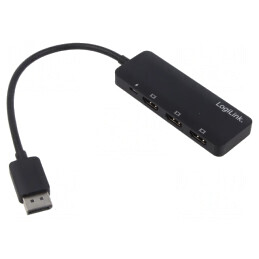 Splitter DisplayPort 1.4 HDCP 2.2 Negru | Electronic-mag.ro | Componente Electronice
