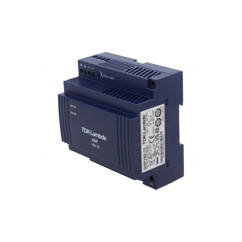 Alimentator Pulsatoriu Șină DIN 12V 6A 72W | Electronic-mag.ro | Componente Electronice