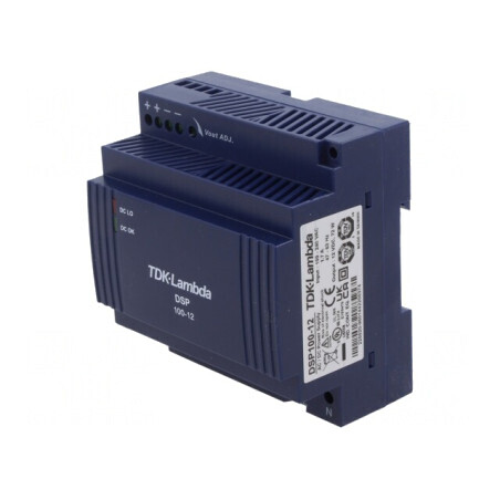 Alimentator Pulsatoriu Șină DIN 12V 6A 72W | Electronic-mag.ro | Componente Electronice
