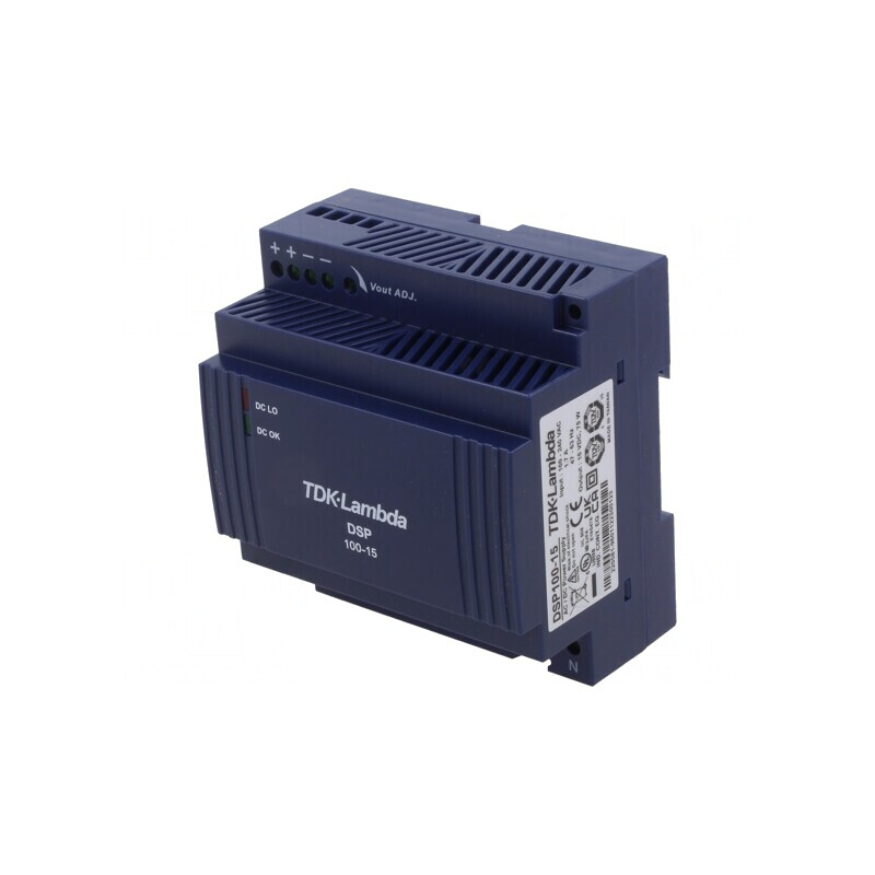 Alimentator 75W 15VDC pentru şină DIN | Electronic-mag.ro | Componente Electronice Alimentator 75W 15VDC pentru şină DIN | Electronic-mag.ro | Componente Electronice