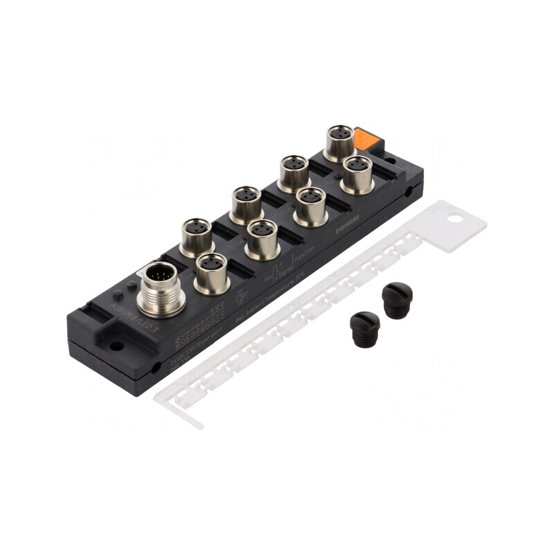 Cutie de conexiuni M8 PIN 3 soclu 1,5A IP67 30VDC | Electronic-mag.ro | Componente Electronice