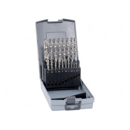 Set Burghie Metal Oțel Rapid cu Cobalt HSS-E 19 Bucăți | Electronic-mag.ro | Componente Electronice