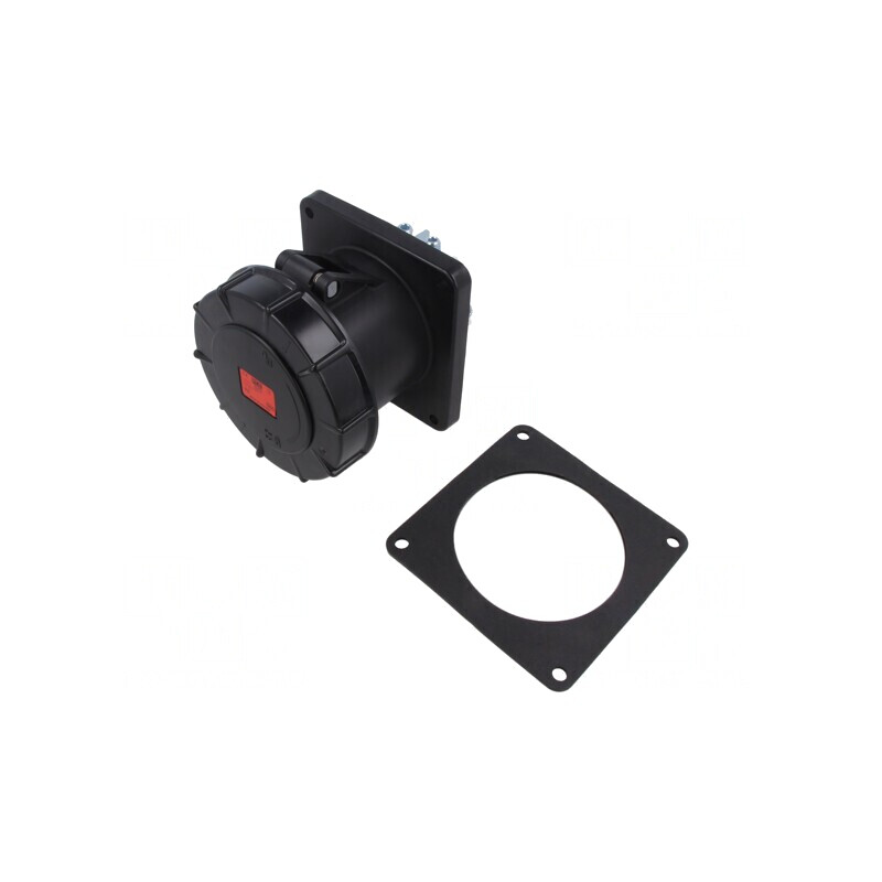 Conector AC Trifazat 125A 400VAC IP67 Soclu Mamă | Electronic-mag.ro | Componente Electronice