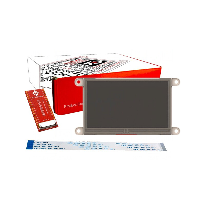 Afișaj TFT 4,3" 480x272 1MB RAM 400cd/m2 | Electronic-mag.ro | Componente Electronice Afișaj TFT 4,3" 480x272 1MB RAM 400cd/m2 | Electronic-mag.ro | Componente Electronice