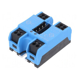 Releu Semiconductor 24A 24-600VAC 2-Fazat IP20 | Electronic-mag.ro | Componente Electronice