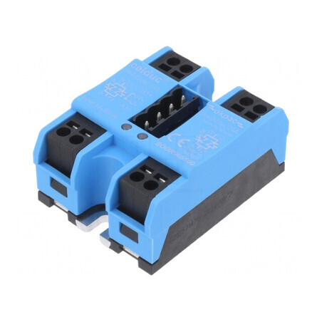 Releu Semiconductor 24A 24-600VAC 2-Fazat IP20 | Electronic-mag.ro | Componente Electronice