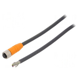 Cablu de conectare M12 PIN 8 drept 10m PUR | Electronic-mag.ro | Componente Electronice