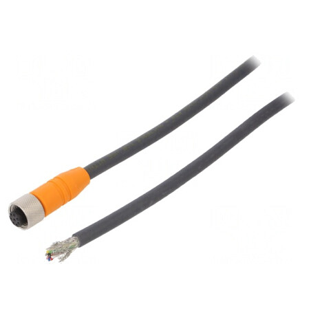 Cablu de conectare M12 PIN 8 drept 10m PUR | Electronic-mag.ro | Componente Electronice