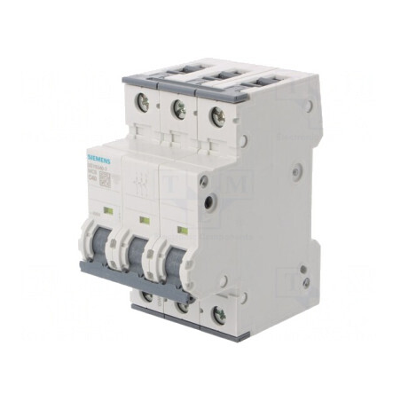 Întrerupător de Supracurent 40A 3 Poli 6kA 230/400VAC | Electronic-mag.ro | Componente Electronice