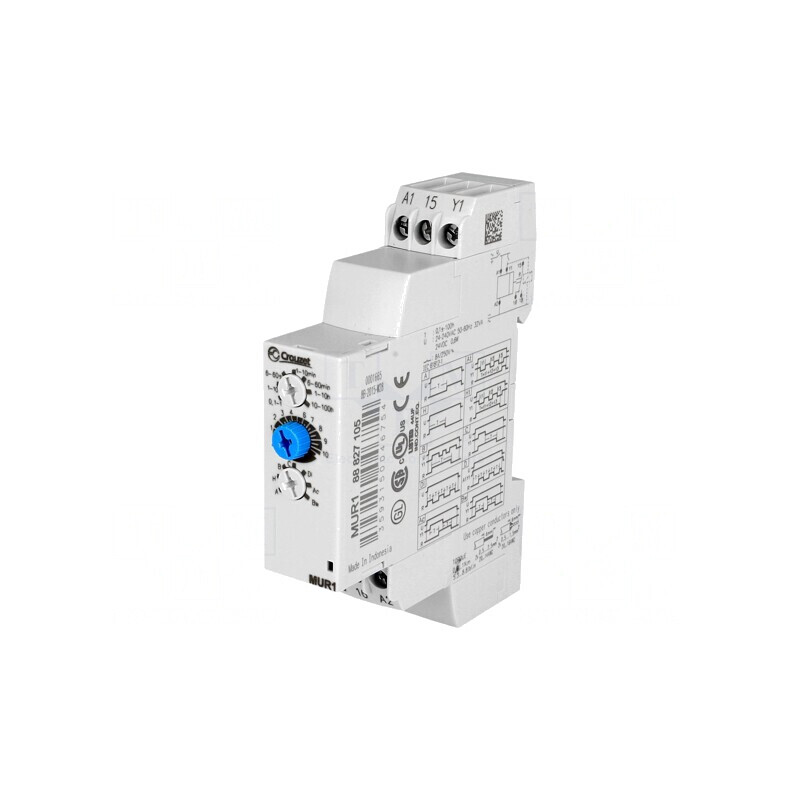 Timer Programmabil SPDT 24-240VAC 24VDC IP20 | Electronic-mag.ro | Componente Electronice