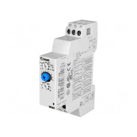 Timer Programmabil SPDT 24-240VAC 24VDC IP20 | Electronic-mag.ro | Componente Electronice