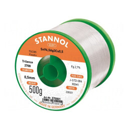 Sârmă de Lipit Fără Plumb 0,5mm 500g | Electronic-mag.ro | Componente Electronice