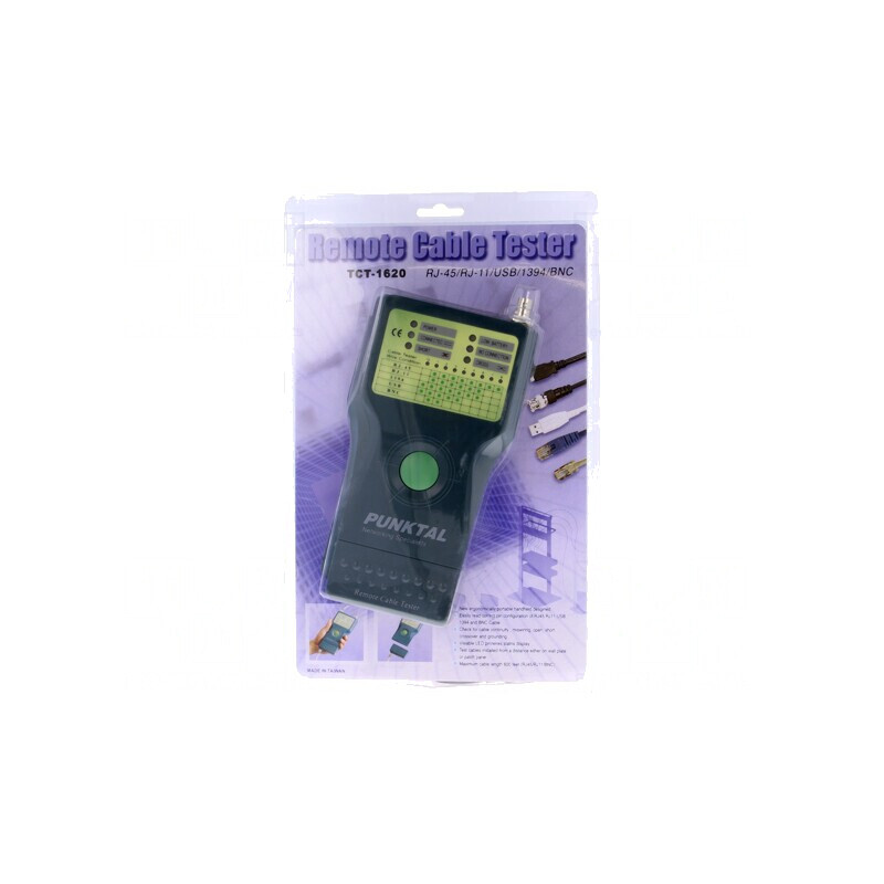 Tester Cabluri LAN cu Diode LED 180m TCT-1620 | Electronic-mag.ro | Componente Electronice Tester Cabluri LAN cu Diode LED 180m TCT-1620 | Electronic-mag.ro | Componente Electronice