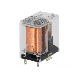 Releu Electromagnetic DPDT 24VDC 5A 890Ω Miniaturale