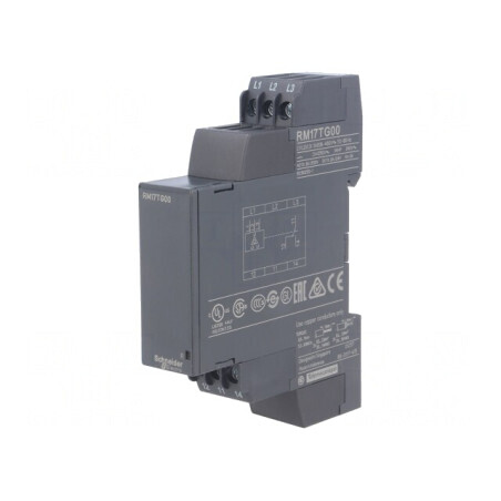 Releu de Monitorizare a Tensiunii pentru Șină DIN IP30 | Electronic-mag.ro | Componente Electronice