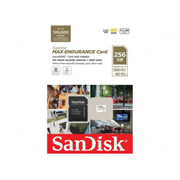 Card de memorie | pentru aparate de înregistrare video | 256GB | SDSQQVR-256G-GN6IA