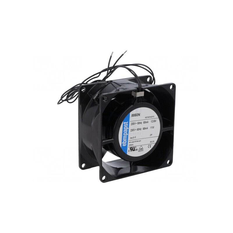 Ventilator AC Axial 80x80x38mm 26m3/h | Electronic-mag.ro | Componente Electronice