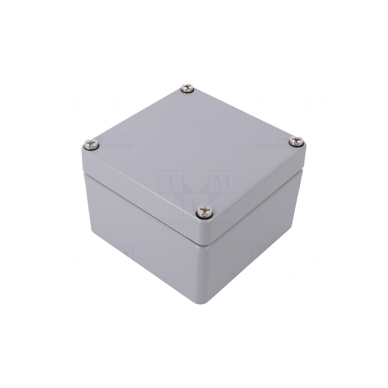 Carcasă universală aluminiu gri 120x122x81mm | Electronic-mag.ro | Componente Electronice Carcasă universală aluminiu gri 120x122x81mm | Electronic-mag.ro | Componente Electronice