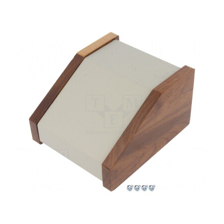 Carcasă desktop aluminiu neagră 102x140x76mm | Electronic-mag.ro | Componente Electronice