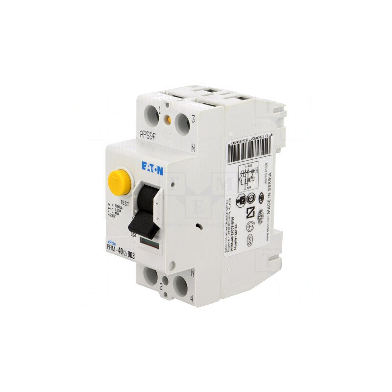 Întrerupător diferenţial 40A 30mA 2 poli 400VAC | Electronic-mag.ro | Componente Electronice Întrerupător diferenţial 40A 30mA 2 poli 400VAC | Electronic-mag.ro | Componente Electronice